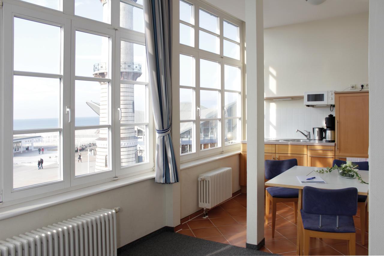 Apartmenthaus Am Leuchtturm Rostock Esterno foto